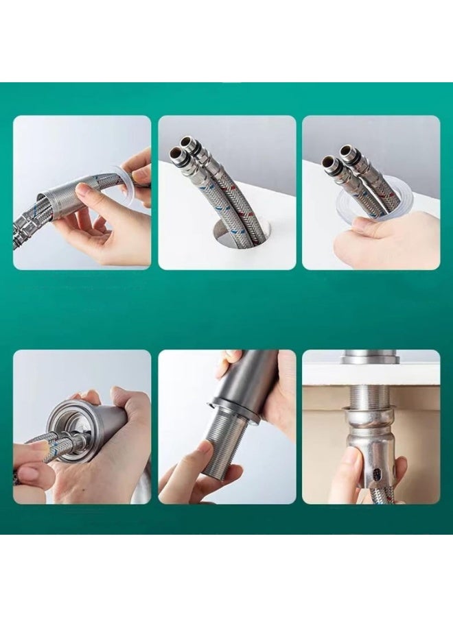 YD Modern Single Handle Bathroom Sink Faucet – Solid Brass Basin Mixer Tap with Smooth Water Flow, Durable Cartridge, Easy Installation, Contemporary Design for Wash Basin Vanity - Image 4